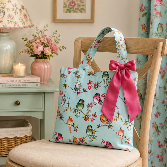 Heavenly Blue Tote Bag