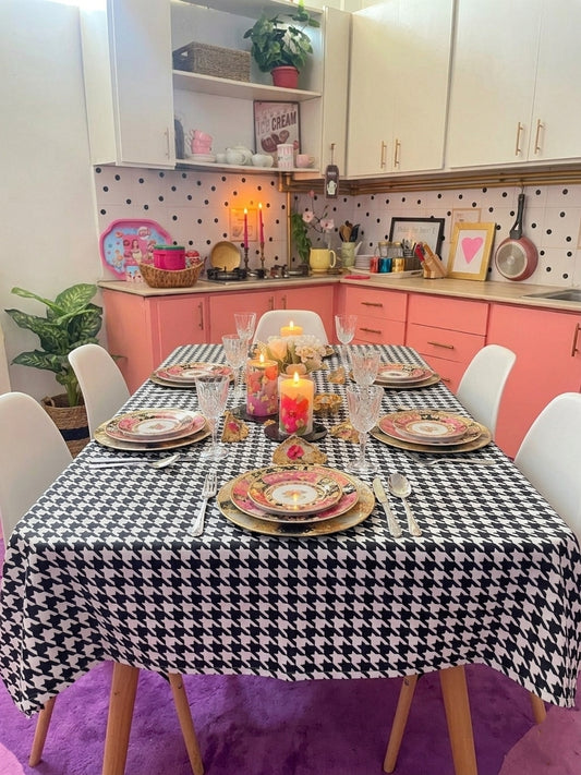 Houndstooth Tablecloth
