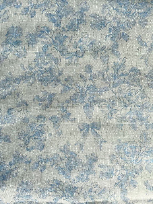 Blue Whisper Fabric