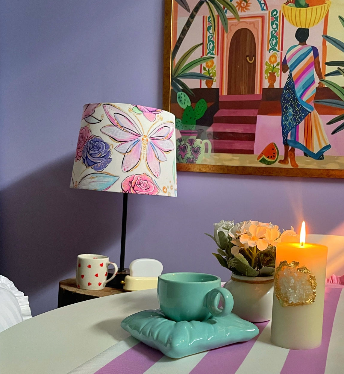 Flutterflies lamp shade