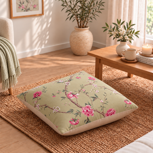 Floor Cushion Cover - Jade