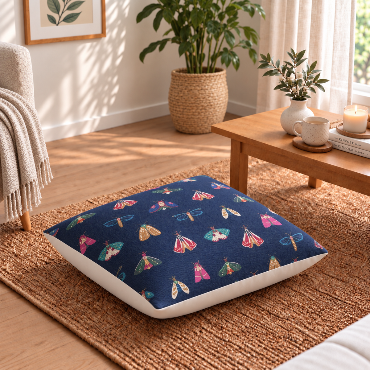 Floor Cushion Cover - Little Aviators