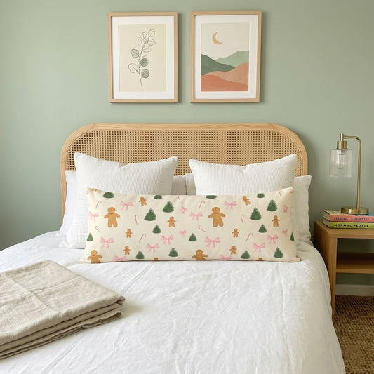 Lumbar Cushion - Gingerbread Man
