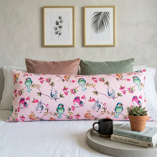 Lumbar Cushion - Heavenly Pink
