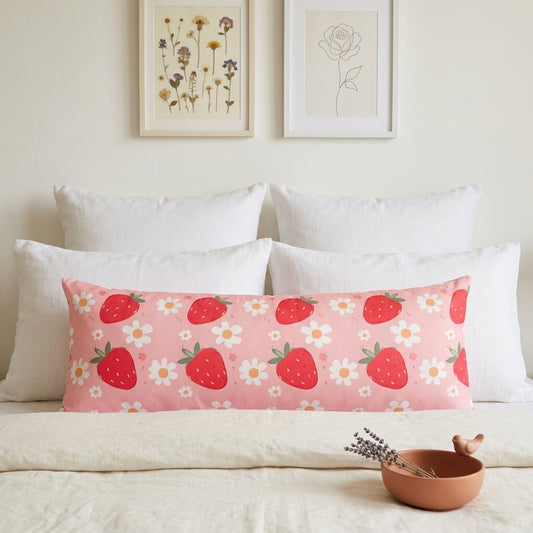 Lumbar Cushion - Strawberry Crush