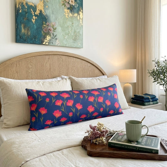 Lumbar Cushion - Turkish Tulips