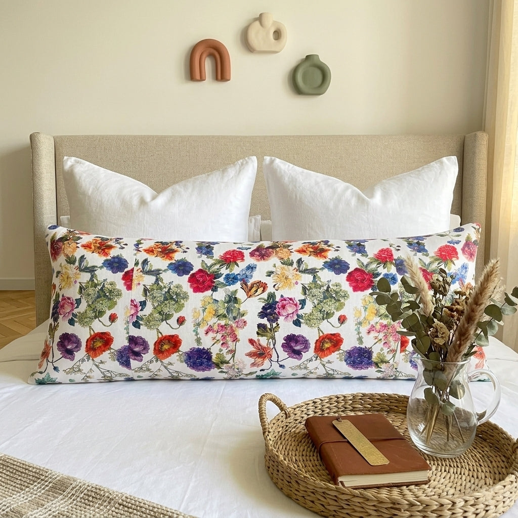Lumbar Cushion - White Delight