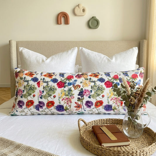 Lumbar Cushion - White Delight