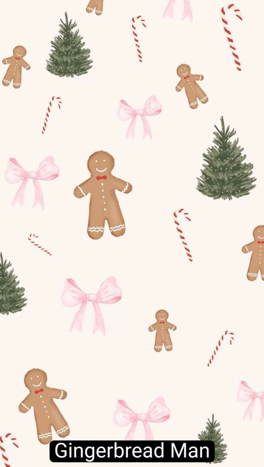 Gingerbread Man Fabric