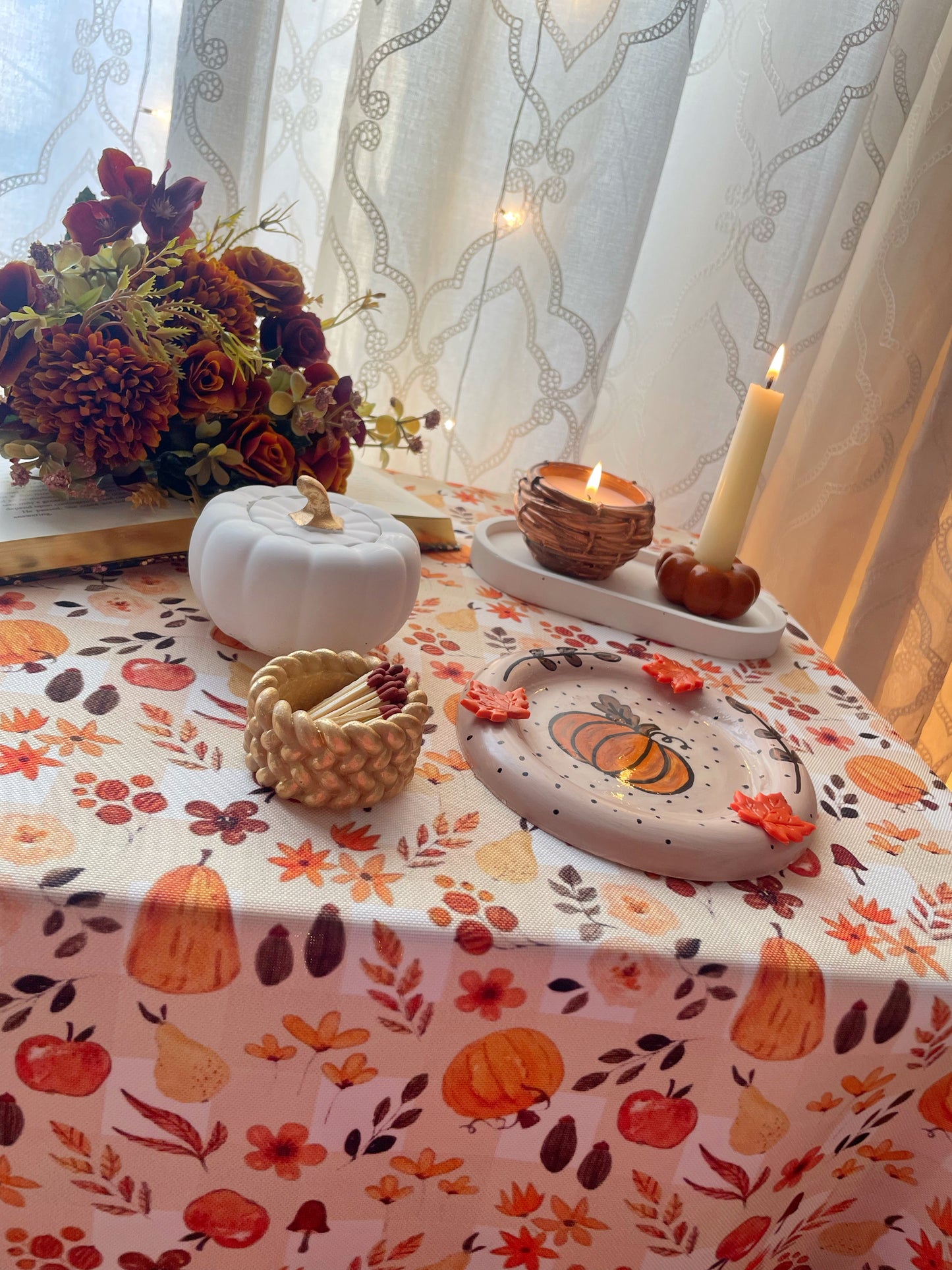 Mapleglow Tablecloth