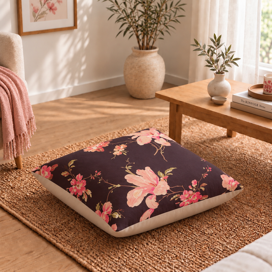 Floor Cushion Cover - Mocha