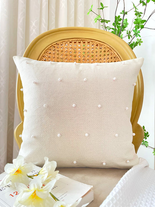 Pearls Cushion (Off-white)