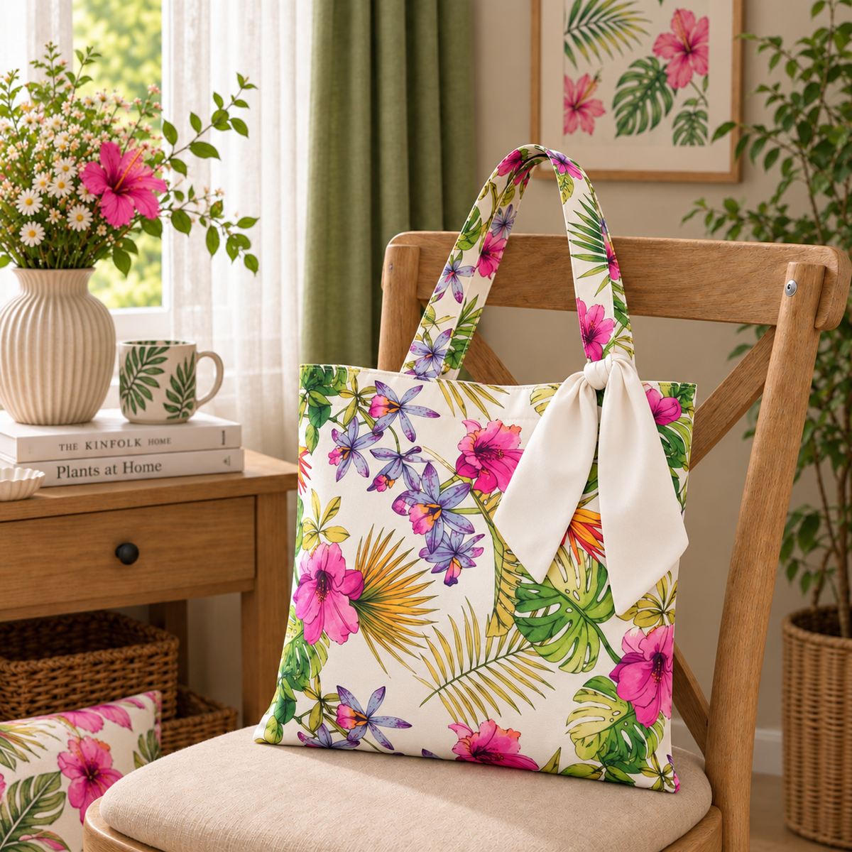 Orchid Tote Bag