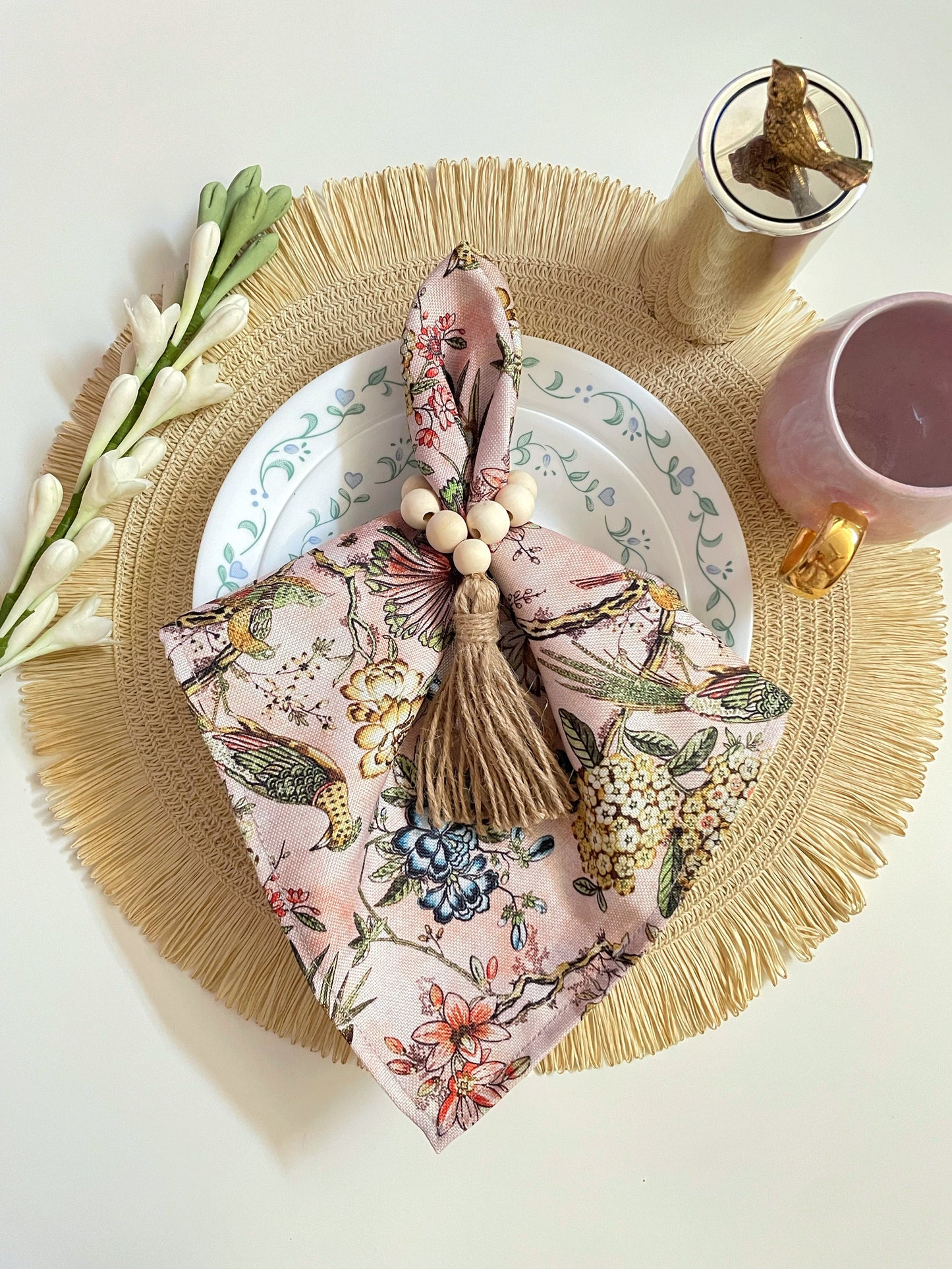 Pastel Chanel Table Napkin