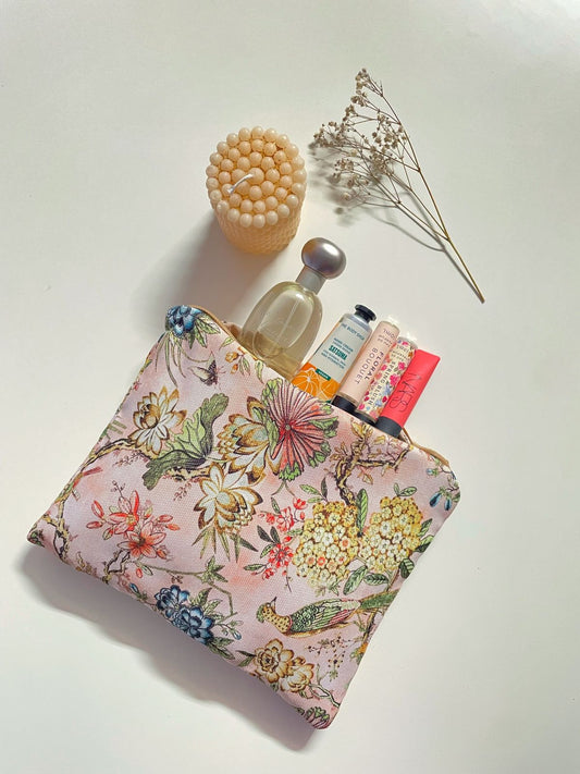 Pastel Chanel Makeup Pouch