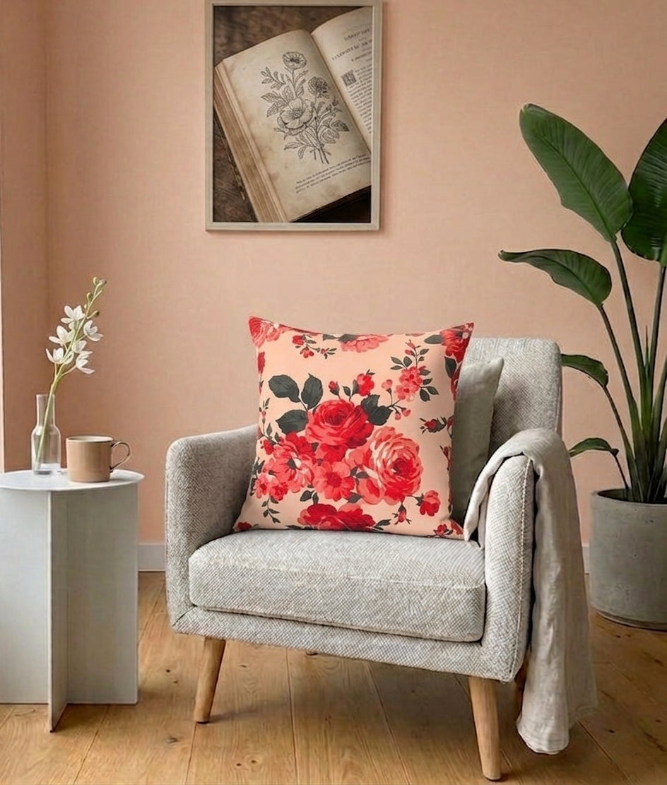 Peach Blossom Cushion