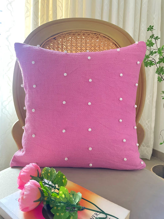 Pearls Cushion (Pink)