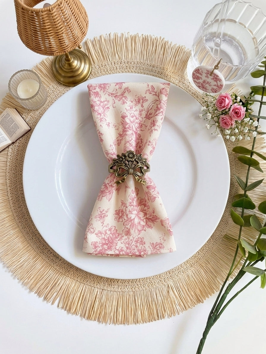 Pink Whisper Table Napkin