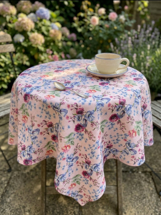 Pink Carnation Tablecloth