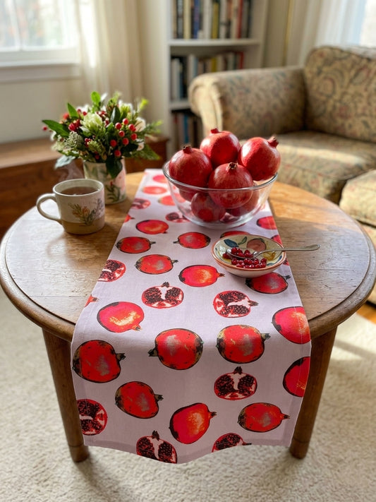 Pomegranate Table Runner