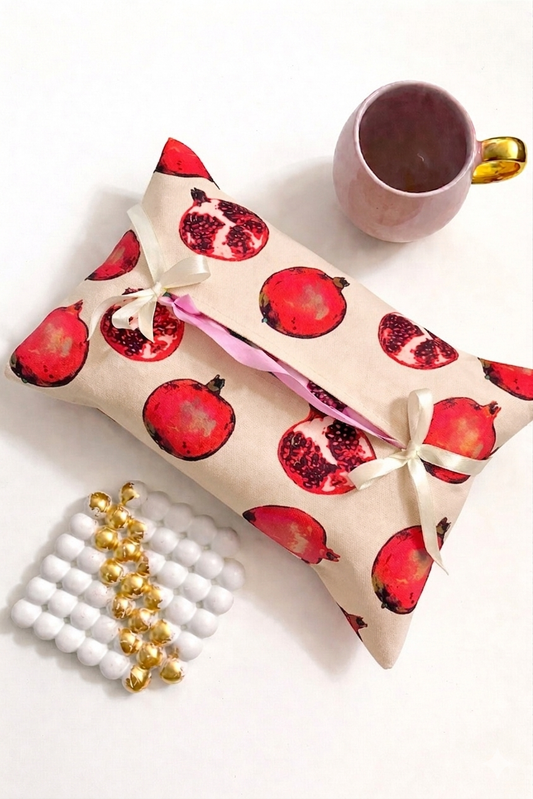 Pomegranate Tissue Box Cover
