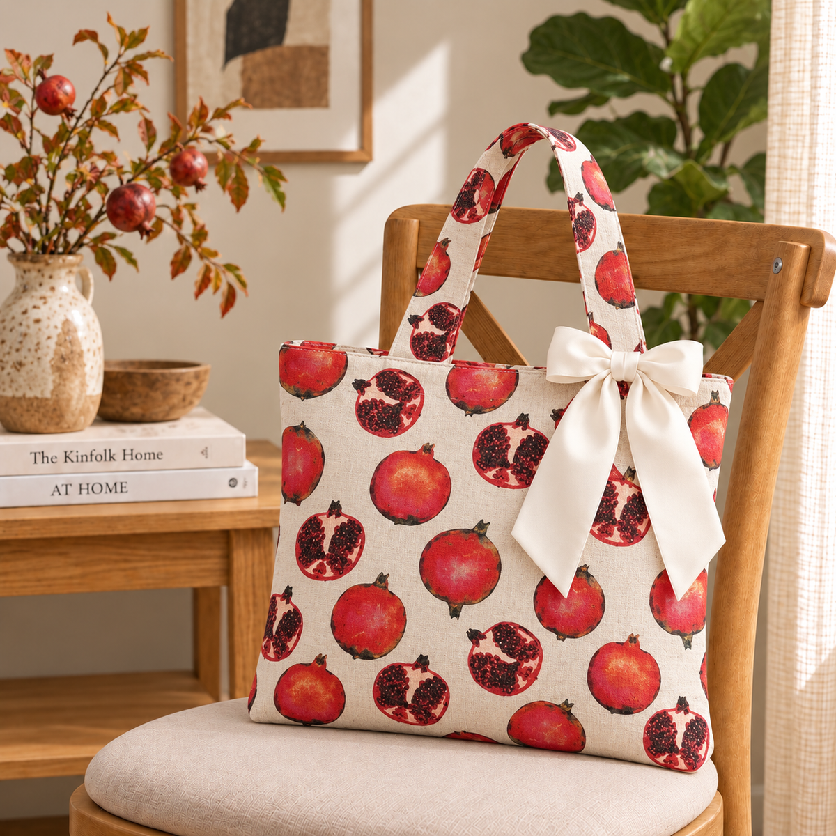 Pomegranate Tote Bag