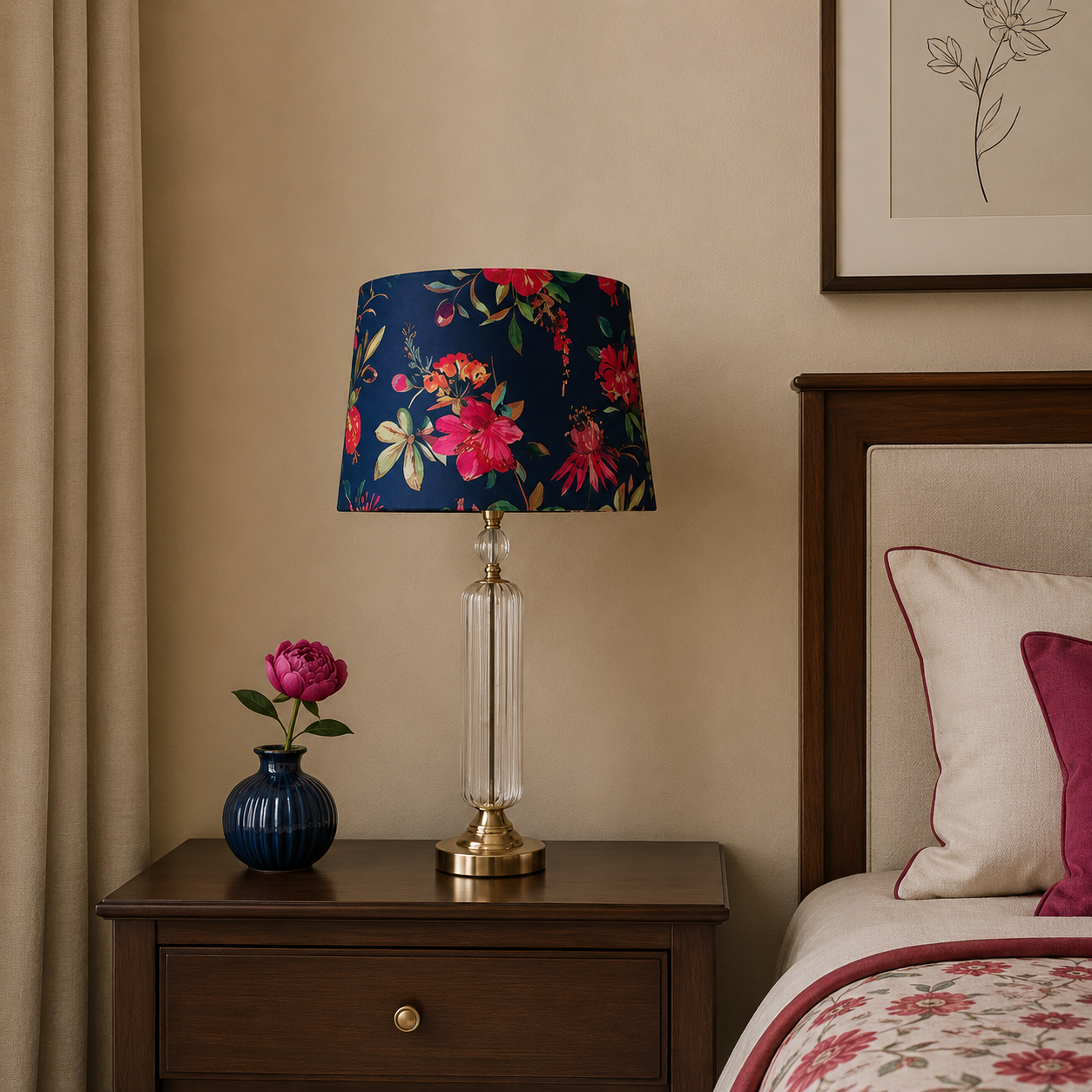 Pretty Petals lamp shade