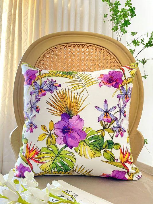 Purple Orchid Cushion