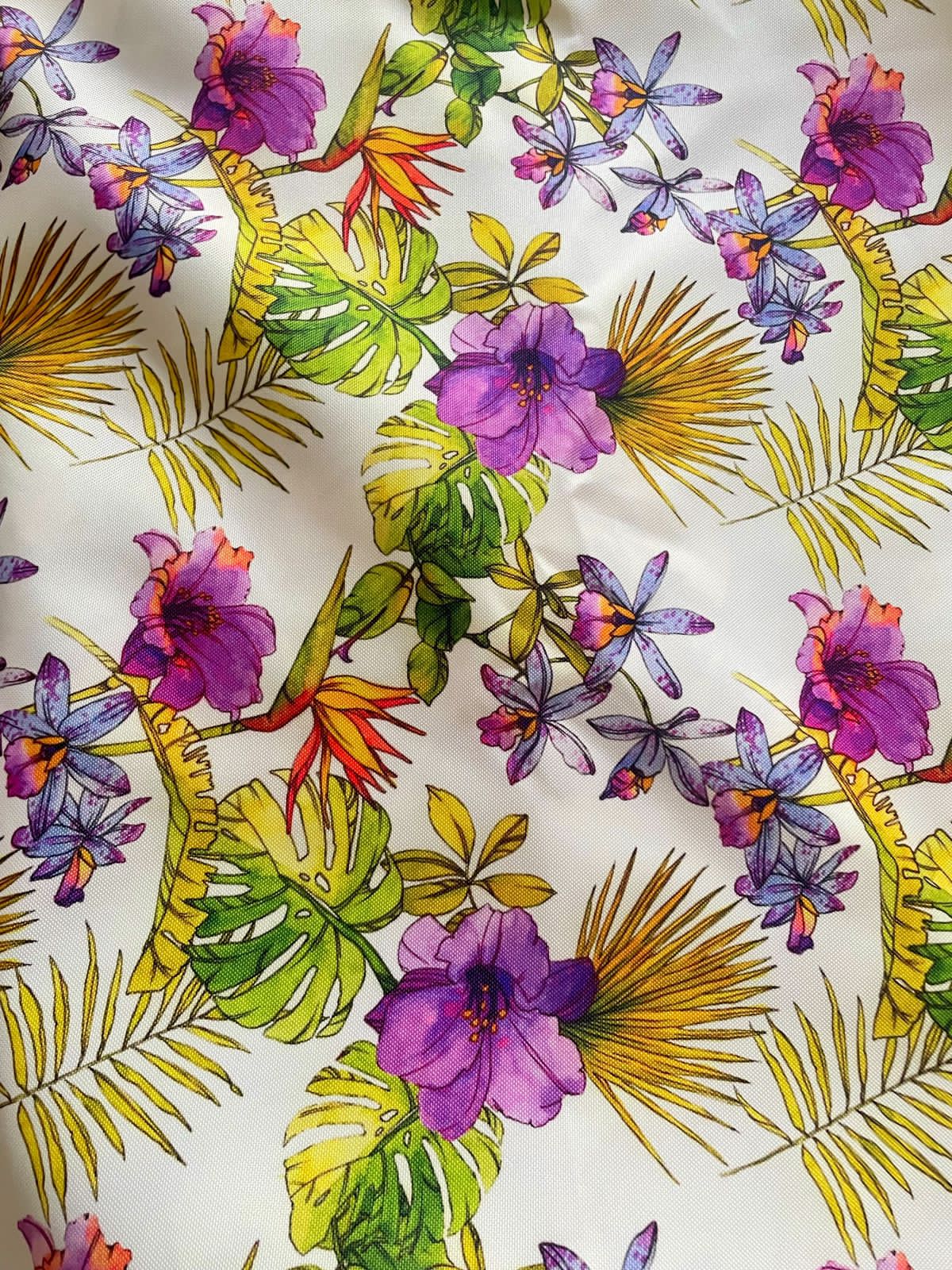 Purple Orchid Fabric