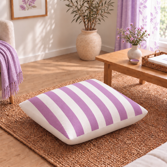 Floor Cushion Cover - Purple Blend