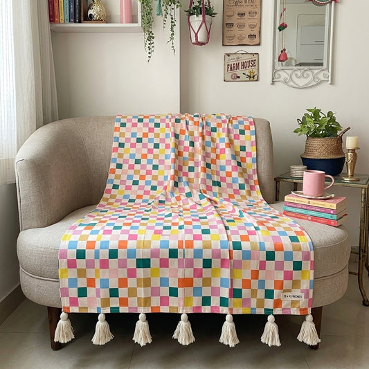 Retro Throw Blanket