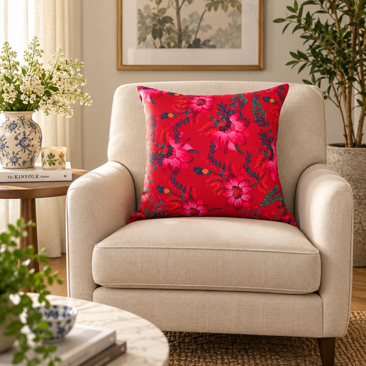 Scarlet Cushion