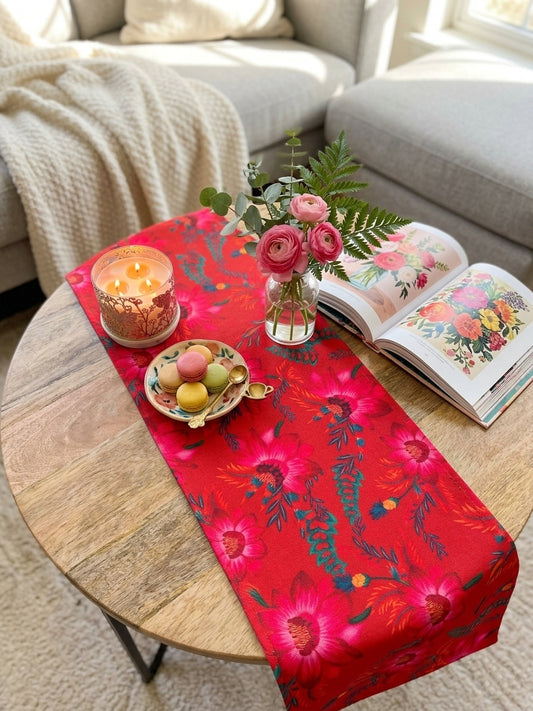Scarlet Table Runner