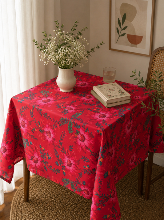 Scarlet Tablecloth