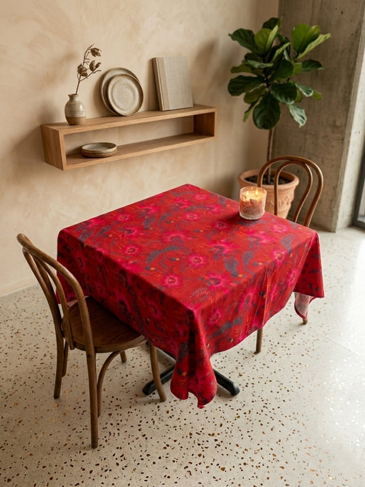Scarlet Tablecloth