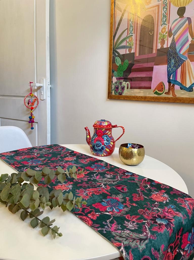 Secret Garden Table Runner 