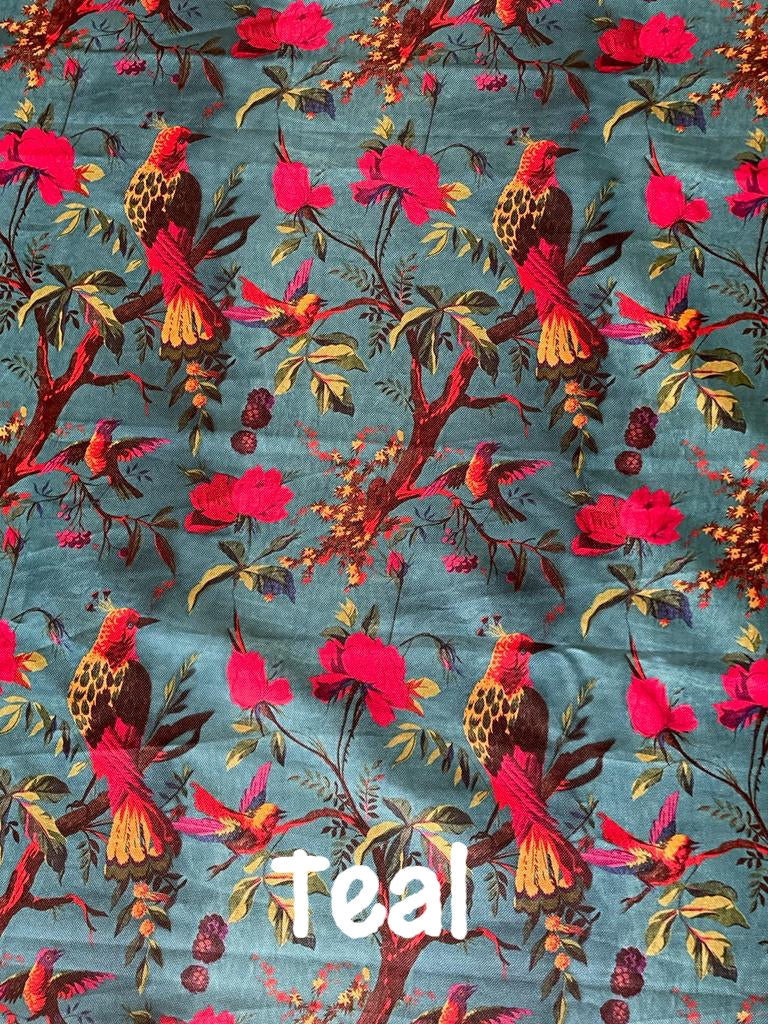 Teal Fabric