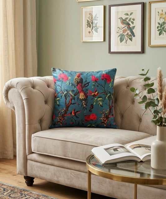 Teal Cushion