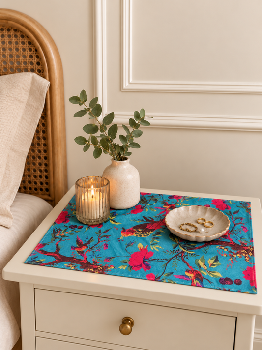 Teal Table Mat
