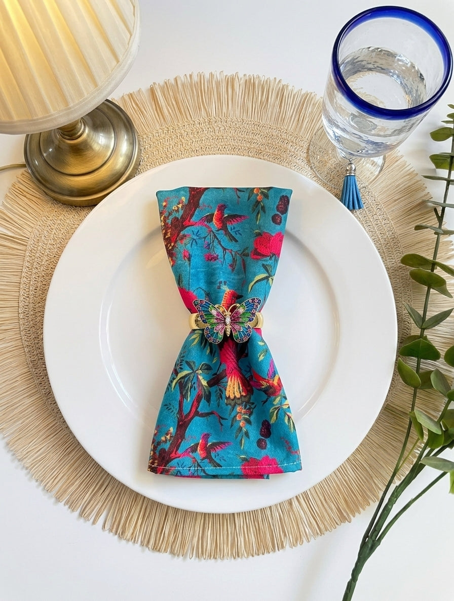 Teal Table Napkin