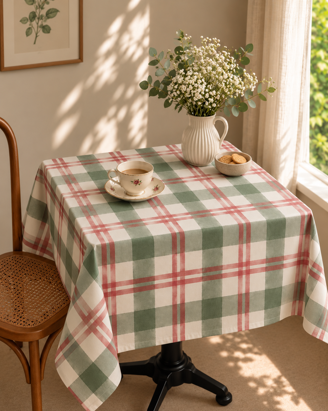 Tic Tac Tablecloth
