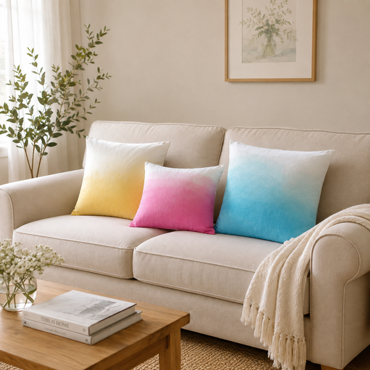 Tie-Dyed Cushions