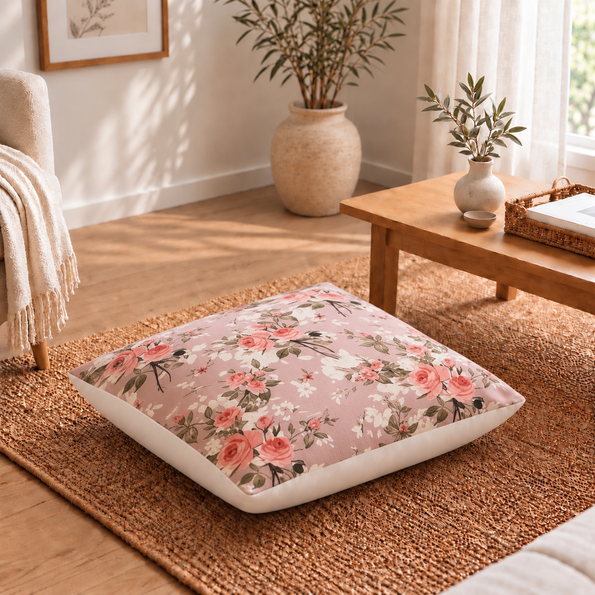 Floor Cushion Cover - Tinkerbelle