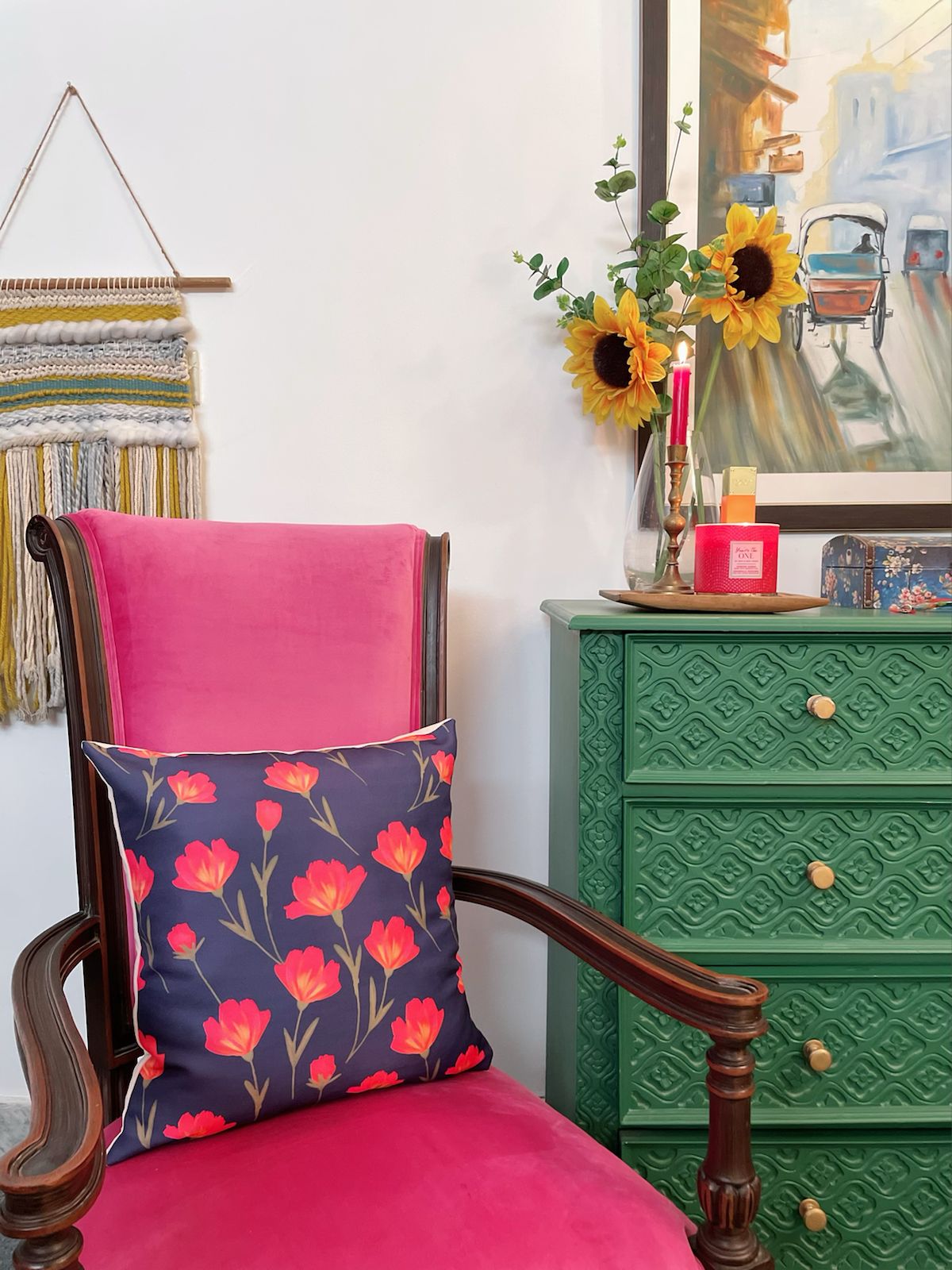Turkish Tulips Cushion