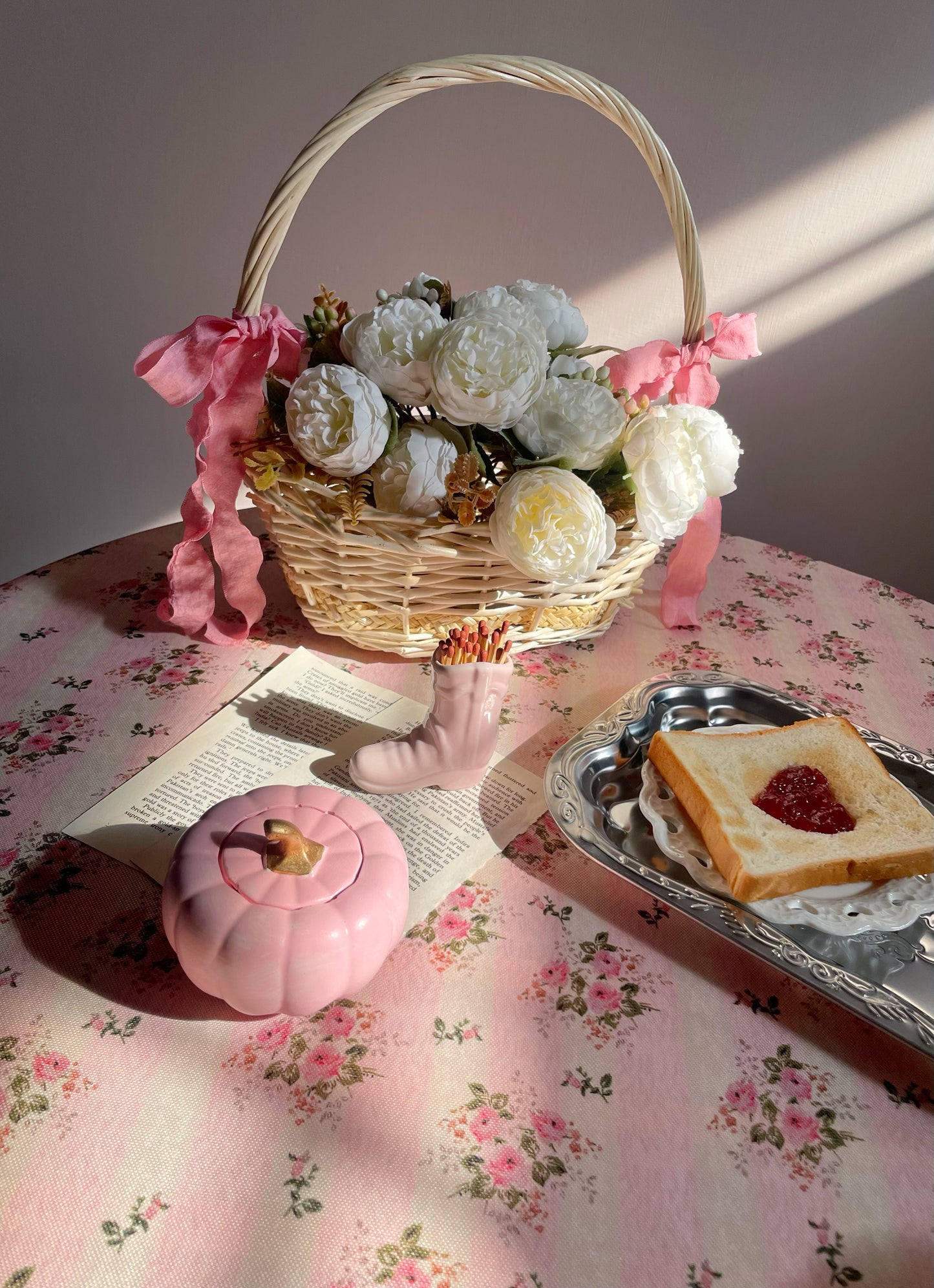 Vintage Rose Tablecloth