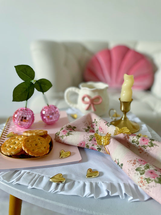 Vintage Rose Table Napkin