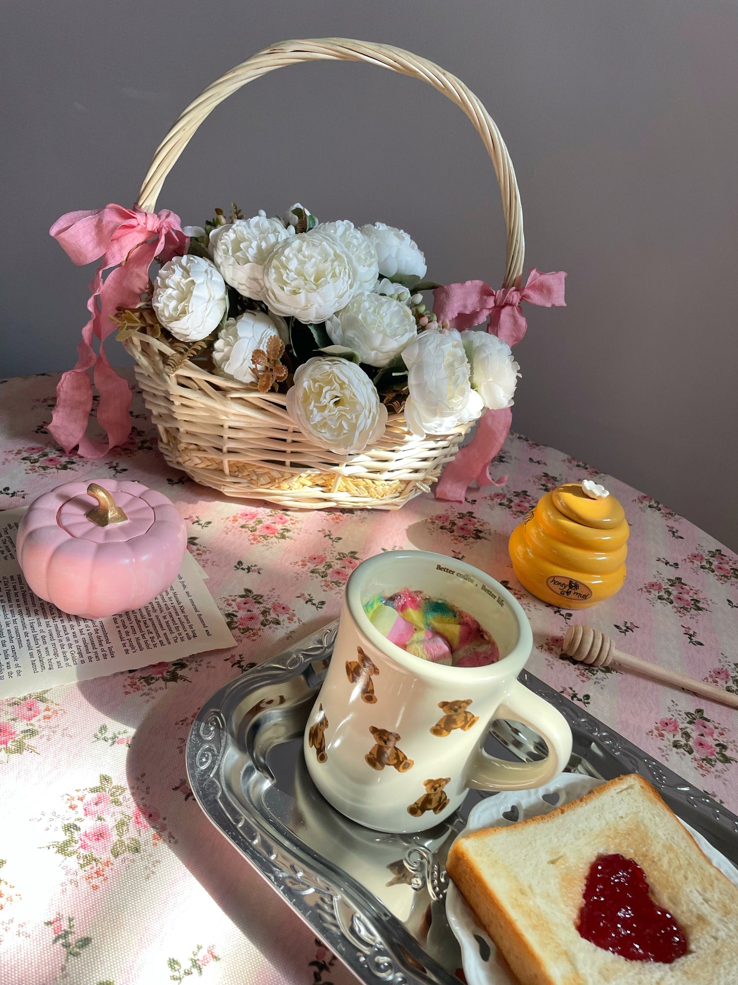 Vintage Rose Tablecloth