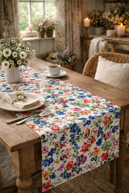White Delight Table Runner