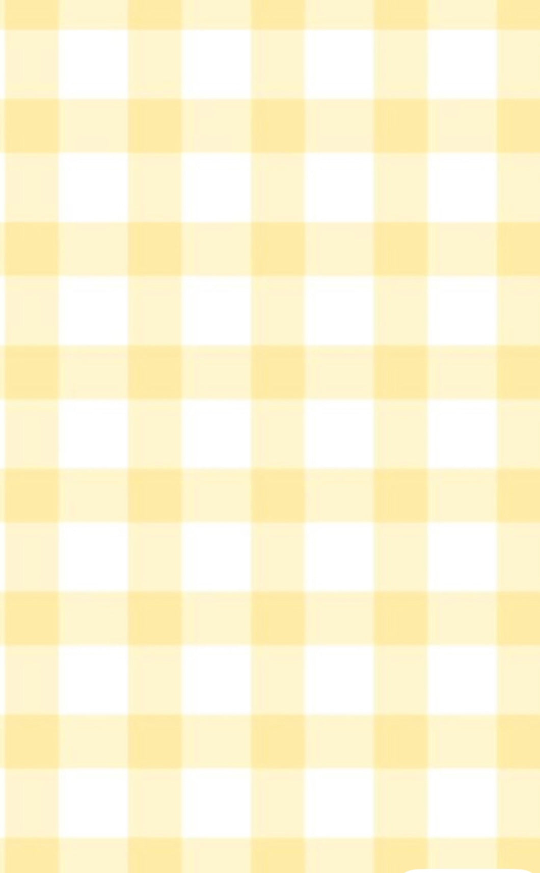 Yellow Gingham Fabric