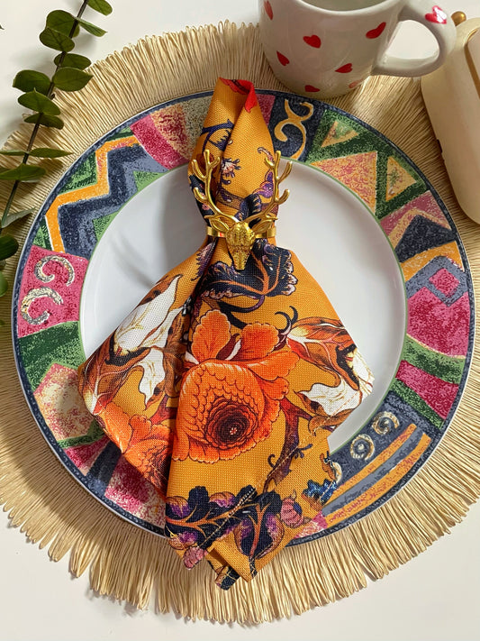 Yellow Table Napkin